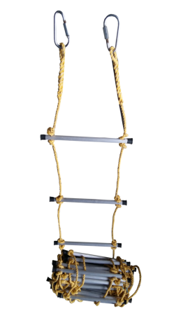 Aluminum Rung Rope Ladder