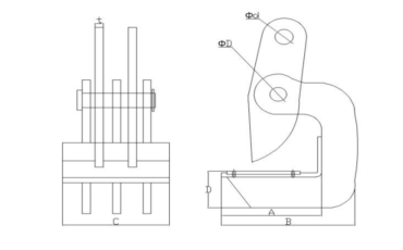 Horizontal Clamps Spring Loaded