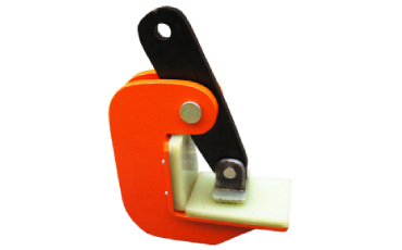 Non marring with spring locked plate lifting clamp
