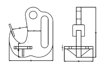 Pipe Lifting Clamp Without Coating