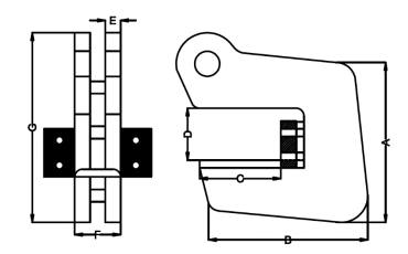 Scratch Resistant Extra Heavy Duty Pipe Clamps