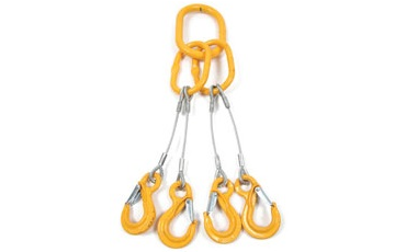 4 Leg Wire Rope Slings